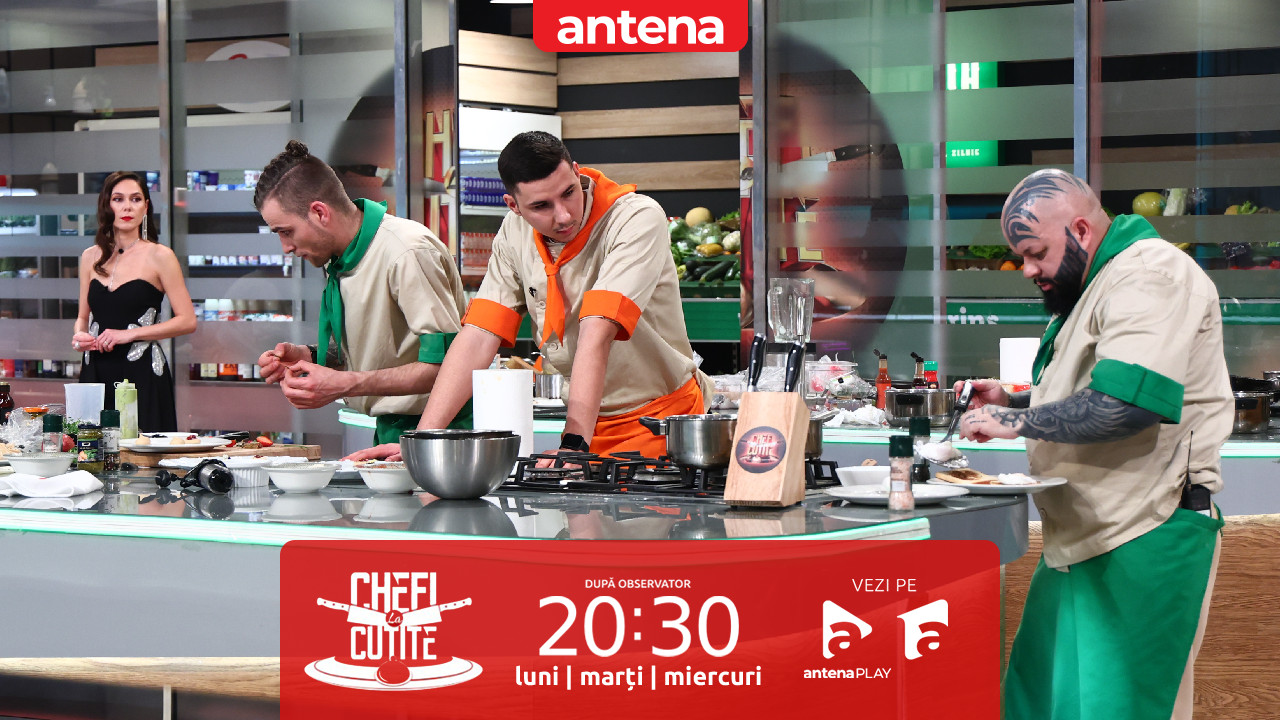 Chefi la cuțite | Sezonul 15, 20 mai 2025. Tema probei individuale: meniu de degustare cu trei elemente