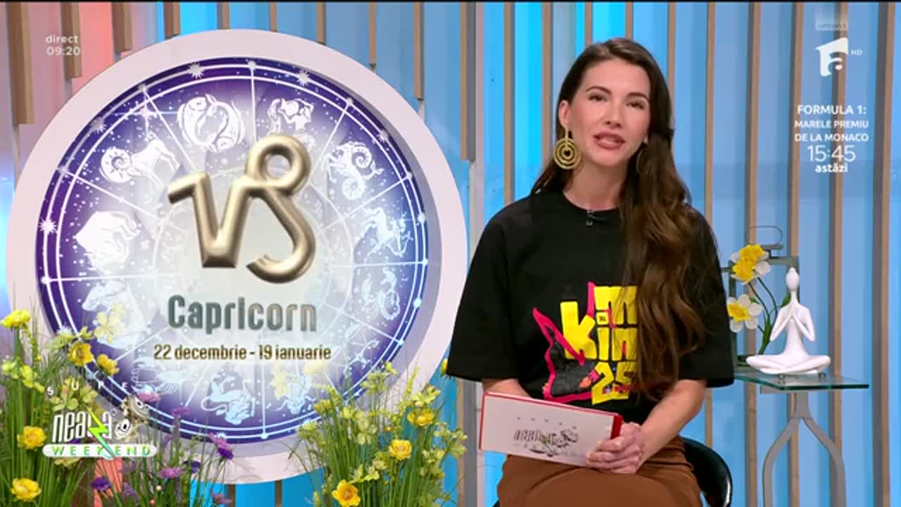 Neatza de Weekend, 25 mai 2025. Horoscopul Zilei cu Claudia Băcuță: Berbecii se pot reorganiza financiar