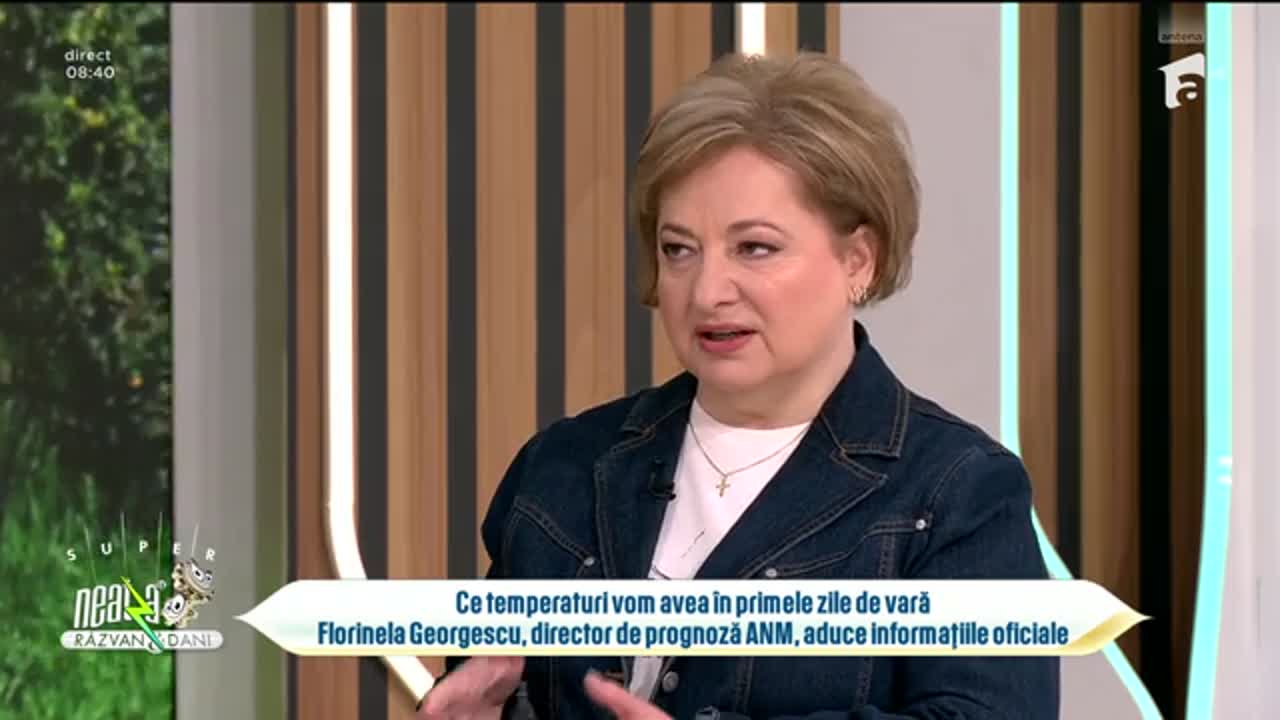 Super Neatza, 30 mai 2025. Ce temperaturi vom avea îm primele zile de vară