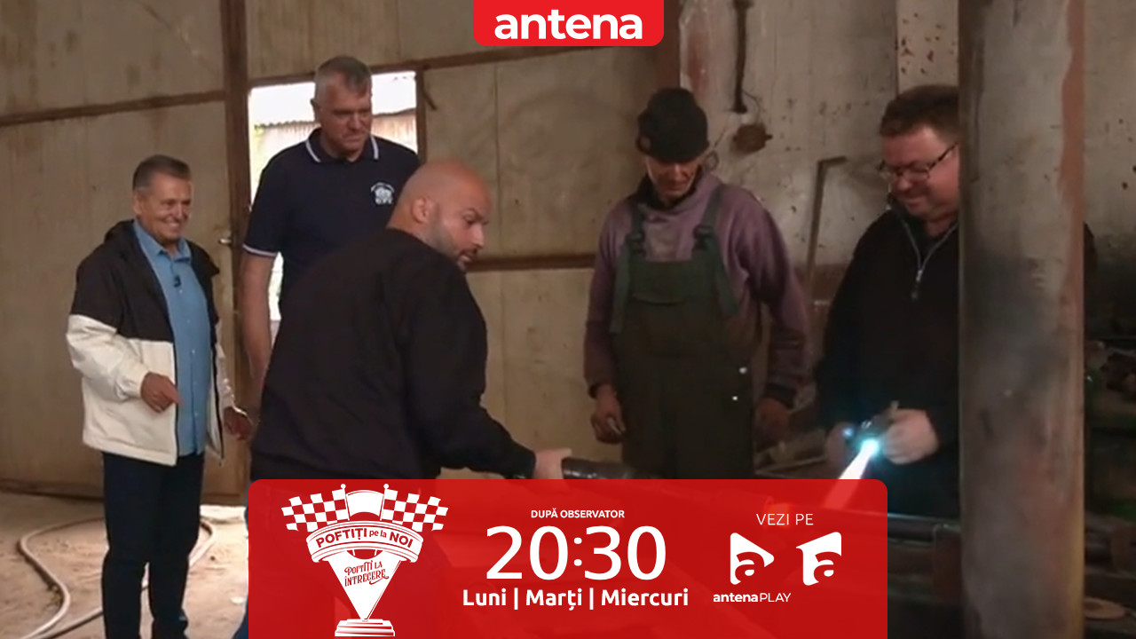 Poftiți pe la noi: Poftiți la întrecere, 7 iulie 2025. Mocănița din Brad, pregătită de echipa roșie pentru traseu